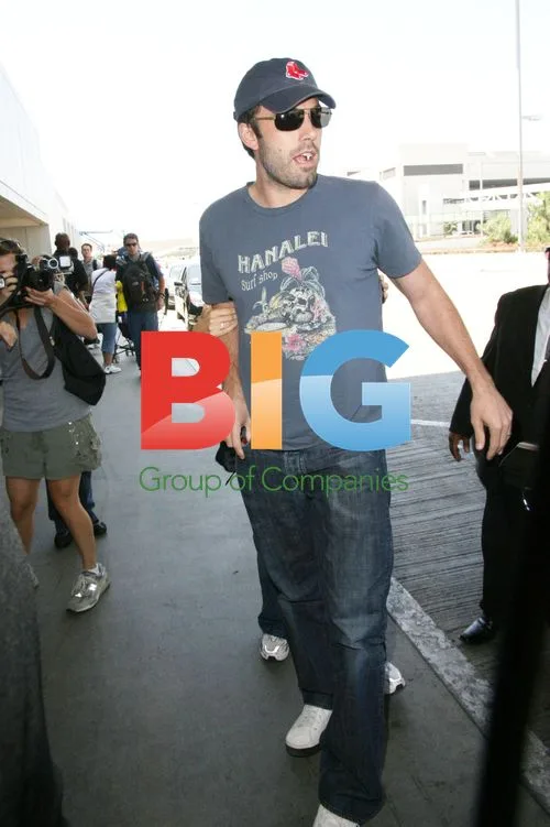 Ben Affleck and Jennifer Garner at LAX