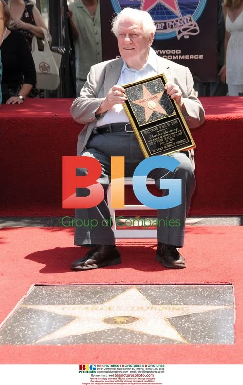 Charles Durning receives Hollywood Walk of Fame star