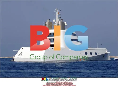 Russian Billionaire's Superyacht 'A' in Ibiza