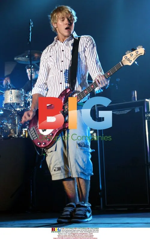 Dougie Poynter of McFly at 'Pop In The Park' concert