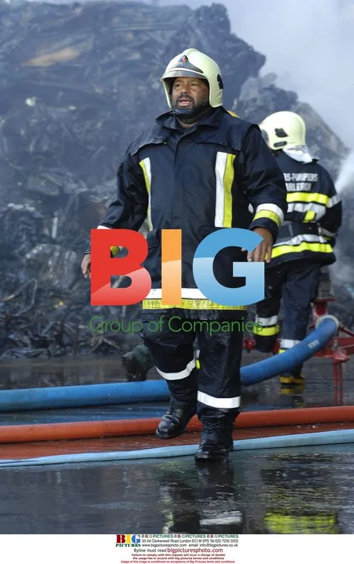 Fire at car recycling company in Belgium