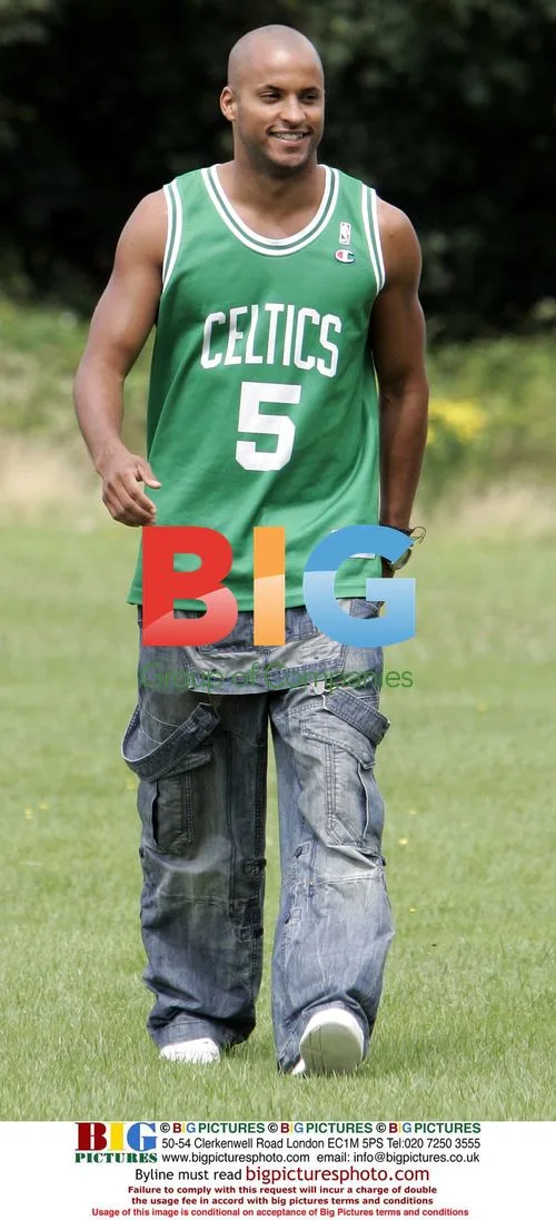 Ricky Whittle at Charity Football Event