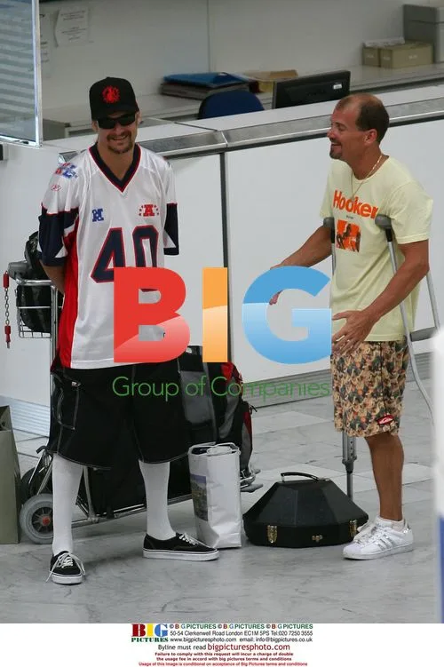 Kid Rock at Nice Airport