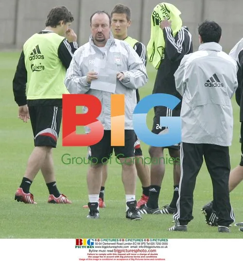 Robbie Keane Practices with Liverpool