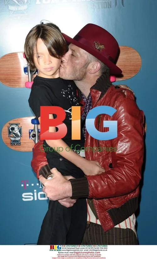 Scott Weiland and Son at Tao Nightclub