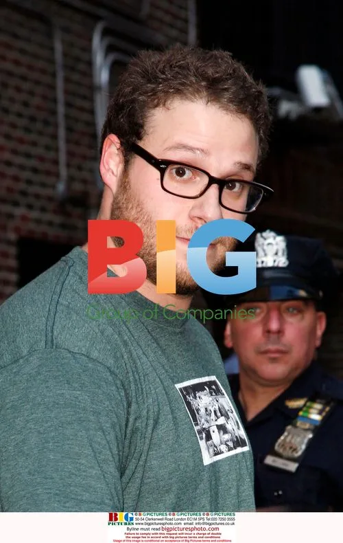 Seth Rogen Dips in Pool