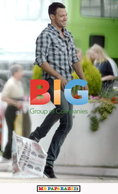 Singer Will Young at Petrol Station Video Shoot