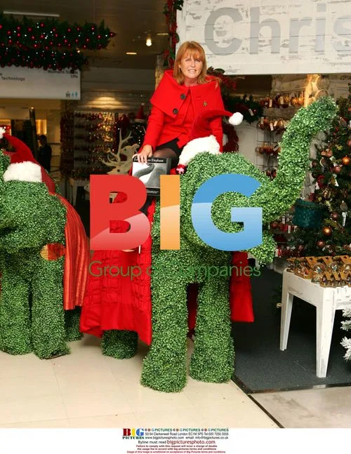 Duchess of York at Selfridges Christmas Shop
