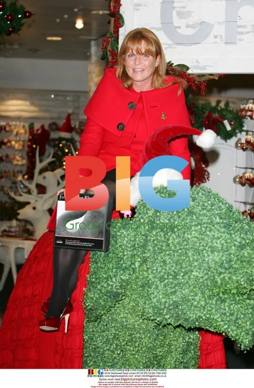 Duchess of York at Selfridges Christmas Shop Opening
