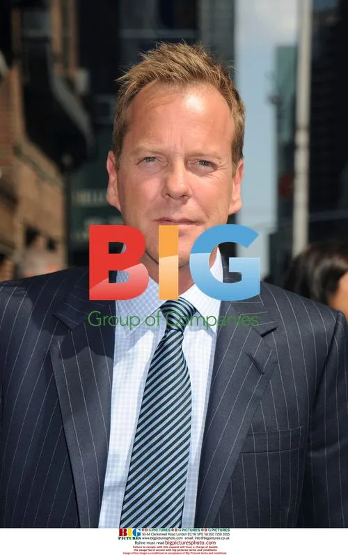 Keifer Sutherland at 'Late Show with David Letterman'