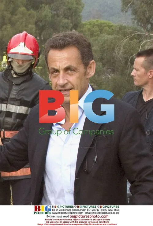 Nicolas Sarkozy with son Louis
