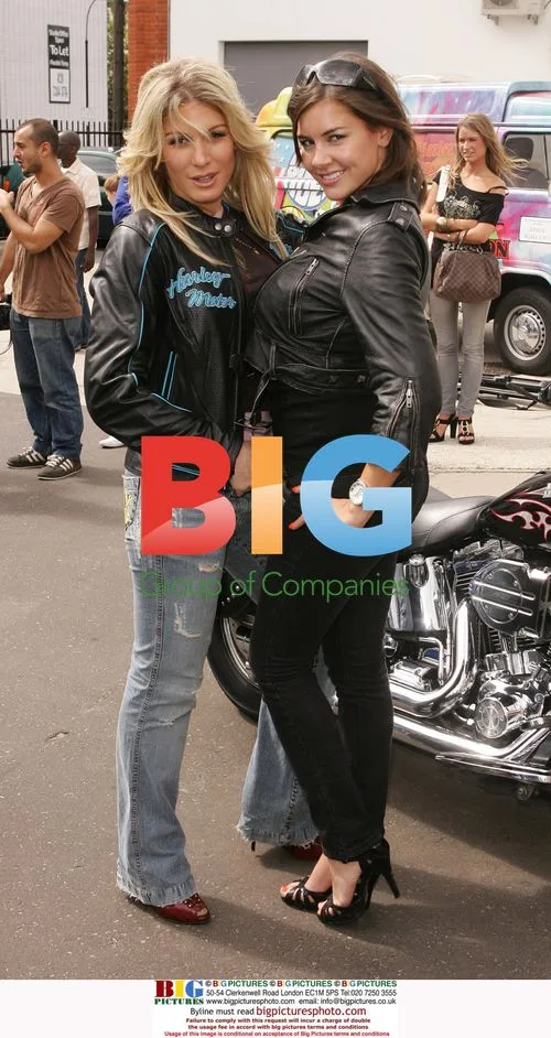 Celebrities on Harley Davidson Bike Ride