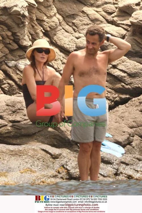 Sarkozy and Bruni Enjoy Vacation in France