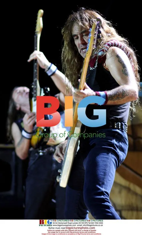 Iron Maiden Performing in Split, Croatia