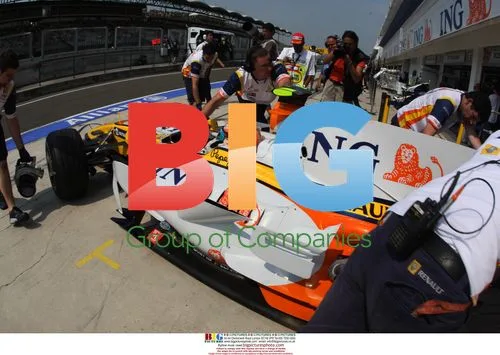 Nelson Piquet Jr during Formula 1 qualifying in Hungary