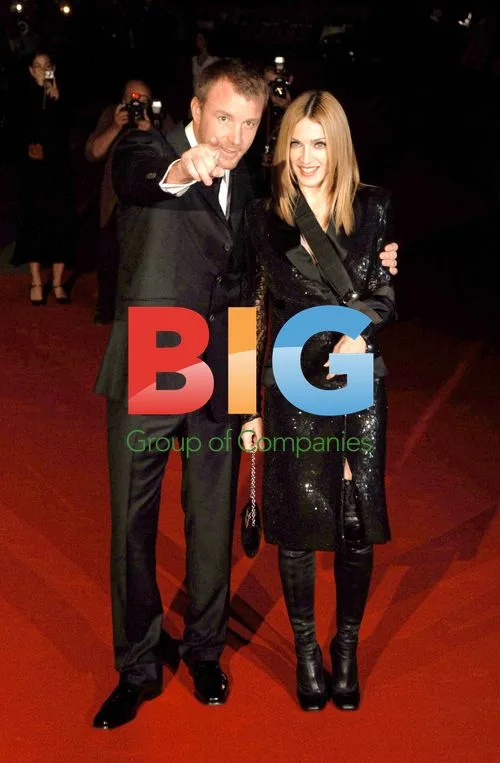 Madonna and Guy Ritchie at UK Premiere