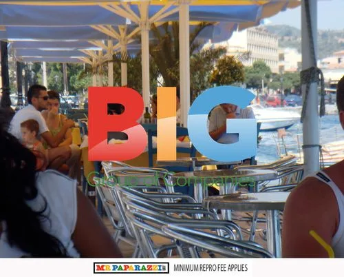 Billy Zane and Kelly Brook in Greece