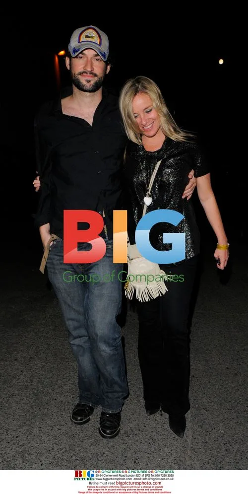 Tamzin Outhwaite and Tom Ellis at Oasis Secret Gig