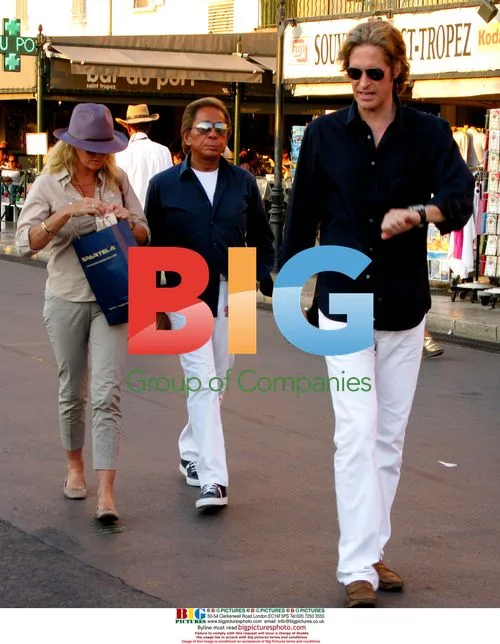 Valentino strolling in St. Tropez