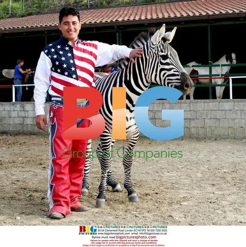 Giampiero Lancellotti with Zebra