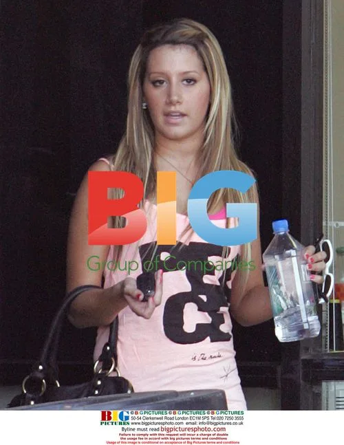 Ashley Tisdale Leaving Gym