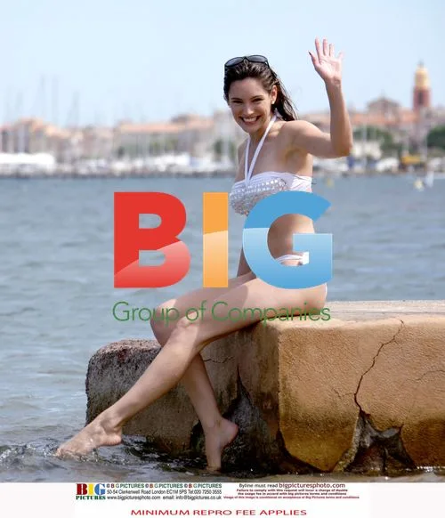 Kelly Brook on Holiday in St Tropez