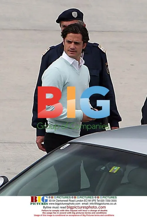 Swedish prince Carl Philip at Euro 2008