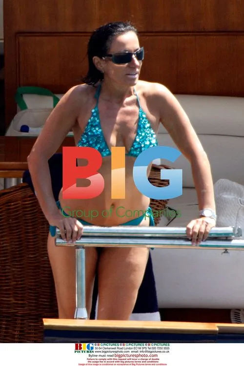 Nancy Dell'Olio Yacht Vacation