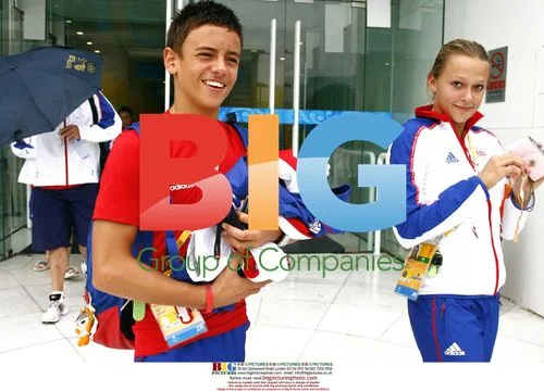 British divers Tom Daley and Tonia Couch