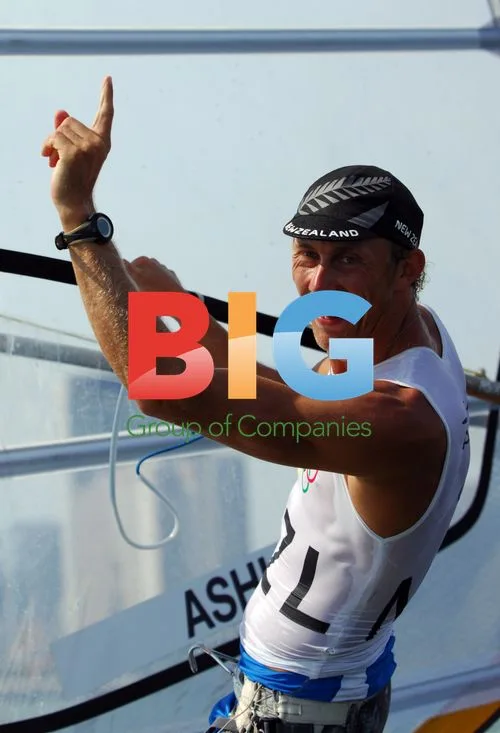 New Zealand windsurfer Tom Ashley wins gold in Qingdao