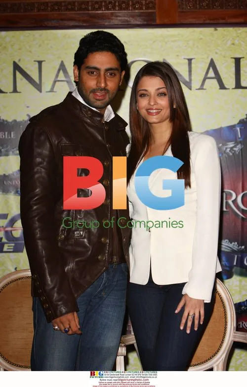 Launch for "The Unforgettable Tour" with Rai and Bachchan