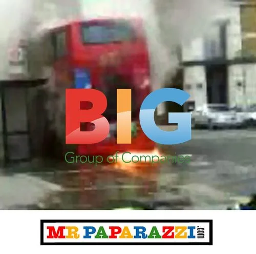 London Bus Fire on 22/08/2008