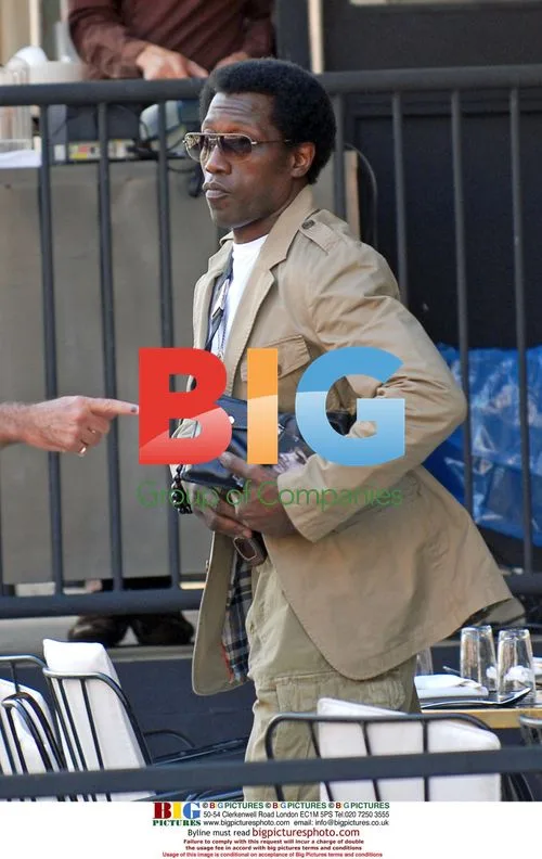 Wesley Snipes Grabs Lunch in NYC
