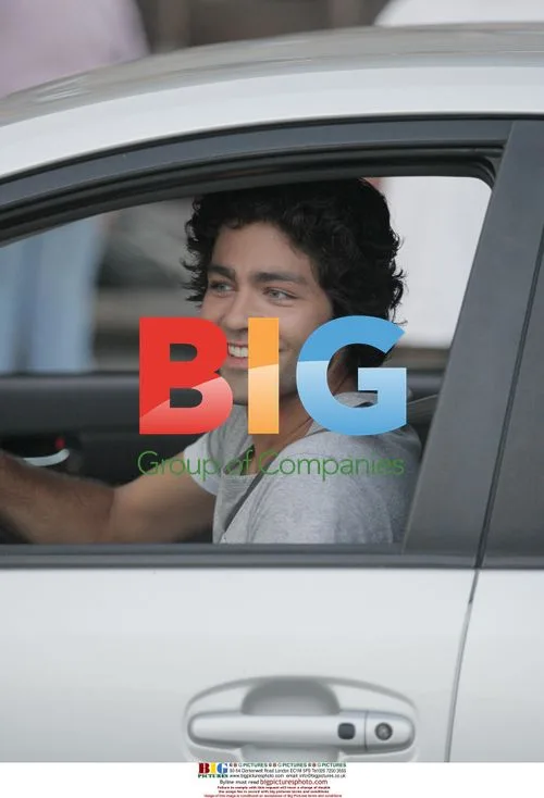 Adrian Grenier on set of Entourage