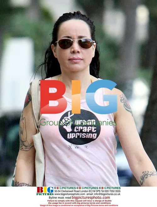 Janeane Garofalo takes walk in Hollywood