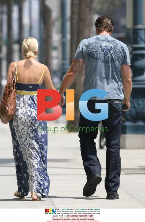 Tori Spelling and Dean McDermott in Beverly Hills