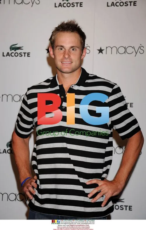 Andy Roddick Celebrates Lacoste's 75th