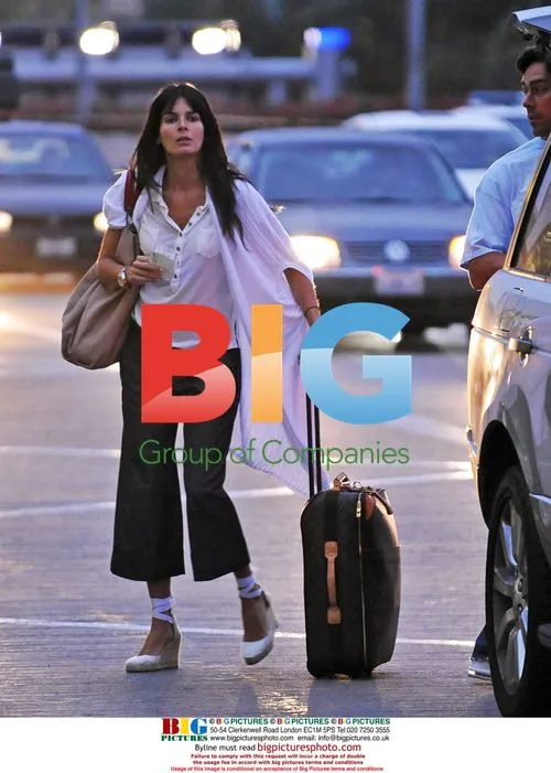 Angie Harmon at LAX