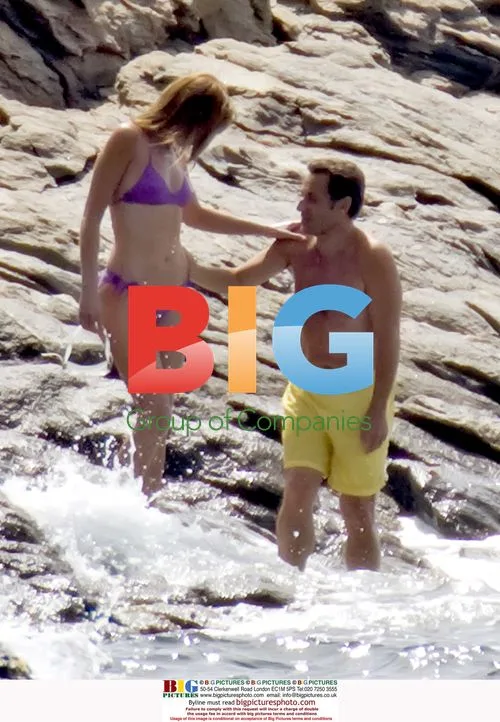 Sarkozy and Bruni on Vacation