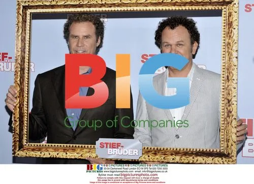 Will Ferrell and John Reilly at Step Brothers Photocall