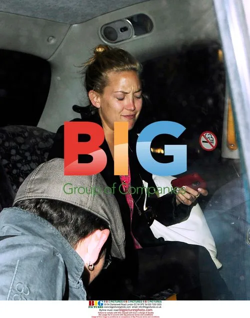 Kate Hudson Leaves Bar in Mayfair