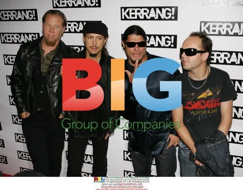 Metallica at 2008 Kerrang Awards in London