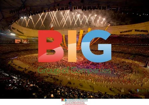 Fireworks over National Stadium, Beijing Olympics