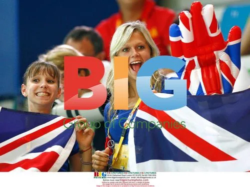 Tonia Couch and Tom Daley at 2008 Olympics