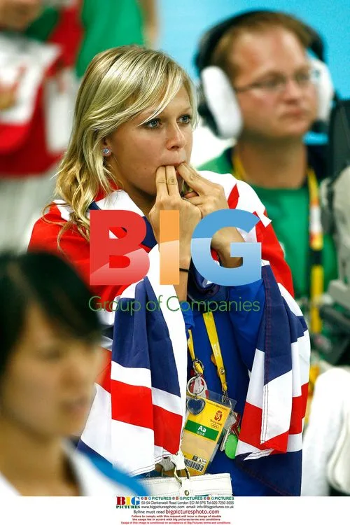 Tonia Couch watches Tom Daley at 2008 Olympics