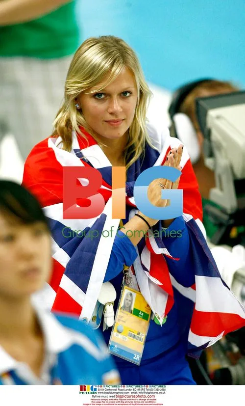 Tonia Couch and Tom Daley at 2008 Olympics
