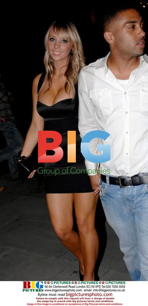 Celebs at Faces Nightclub in London