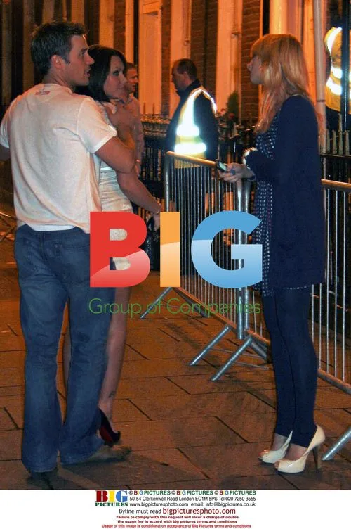 Michelle Heaton & Hugh Hanley at Krystle Nightclub