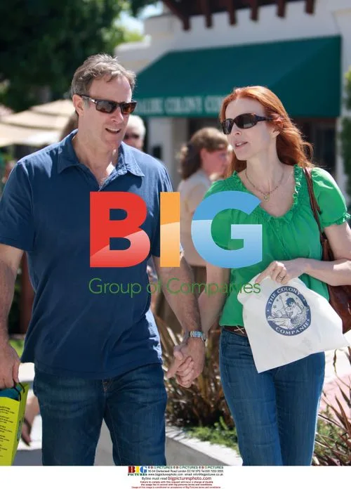 Marcia Cross Using Men's Restroom