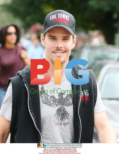 Entourage cast on set in Queens, NY